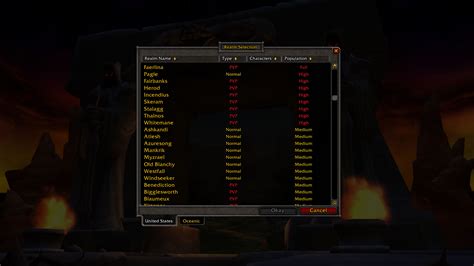 wow classic server clusters 7k, Horde ~9